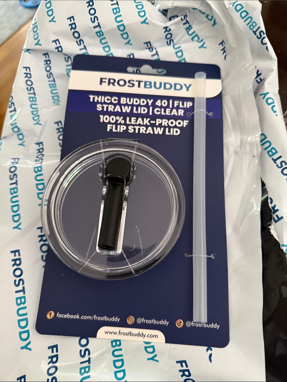 Frost Buddy - Thicc Buddy 40 oz Straw Lid